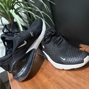 Nike Black and White Air Max Sneakers